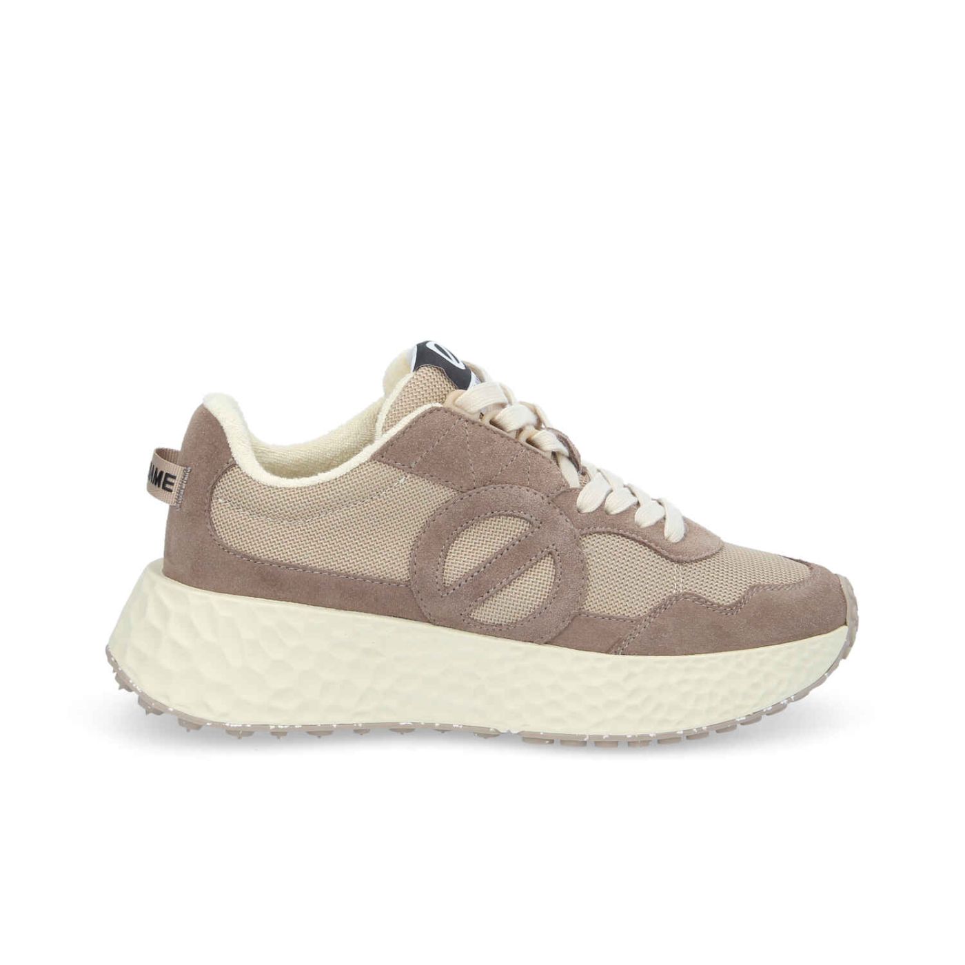 CARTER JOGGER W - KNIT/SUEDE - TAUPE